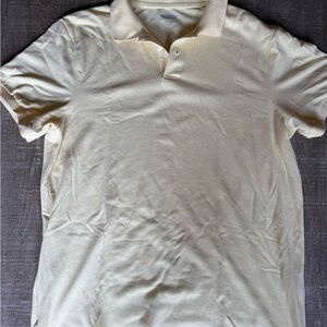 Classic Yellow Polo Style Shirt